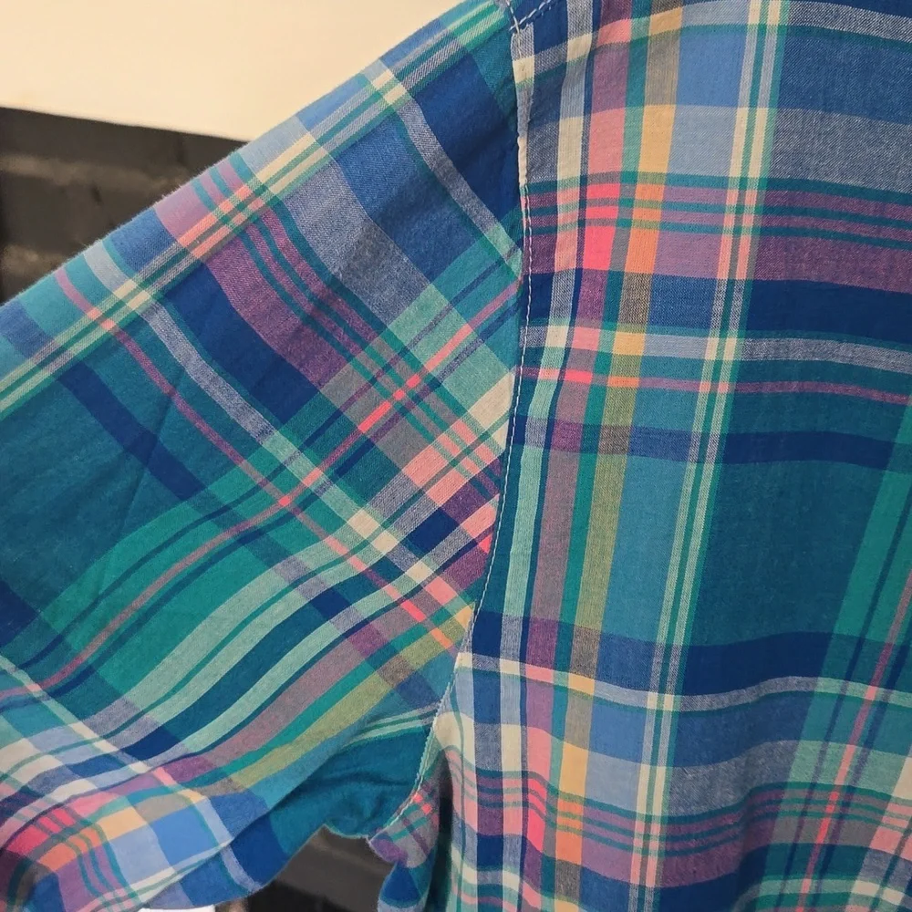 Crown & Ivy long sleeve hoodie shirt - Picture 3 of 9